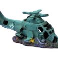 Ozdoba akwariowa Happet U215 helikopter wrak 28 cm