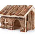 Domek dla chomika, drewniany 15cm